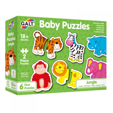 Baby Puzzle: Animale din jungla (2 piese) [2]