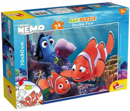 Puzzle de colorat maxi - Nemo (24 piese) [2]