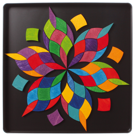 Spirala culorilor - puzzle magnetic [3]
