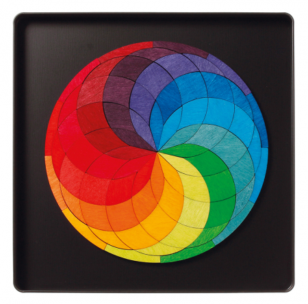 Spirala culorilor - puzzle magnetic [0]