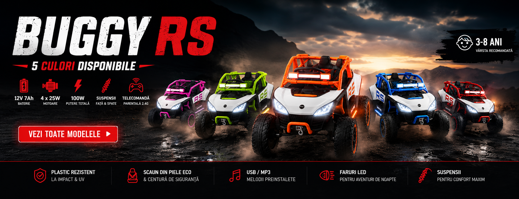 ATV electric pentru copii