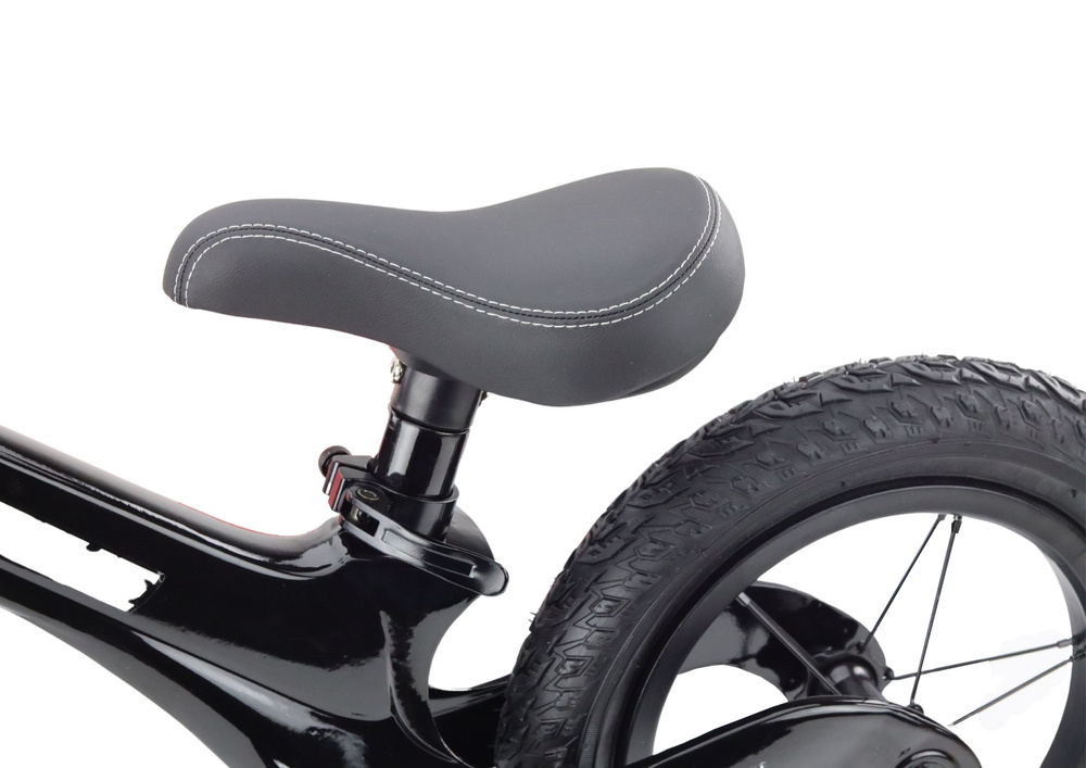 Bicicleta fara pedale MAGNEZIO RS cadru usor din magneziu negru [7]