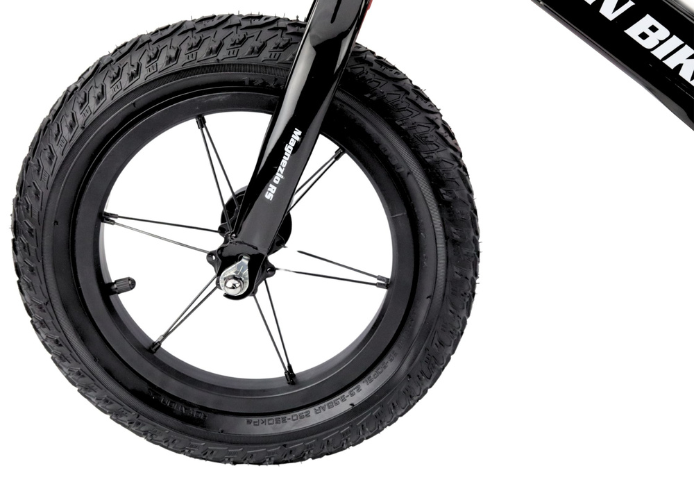 Bicicleta fara pedale MAGNEZIO RS cadru usor din magneziu negru [6]