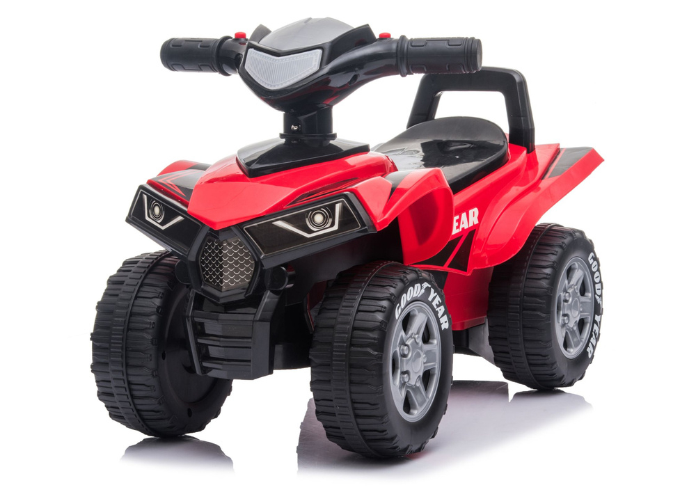 Quad pentru copii Ride-On 551-G cu lumini si sunete, rosu [3]