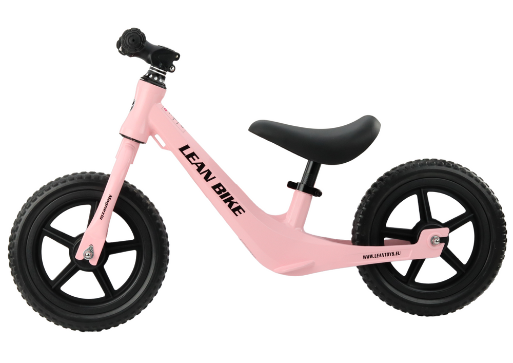 Bicicleta fara pedale MAGNEZIO cadru usor din magneziu roz [3]