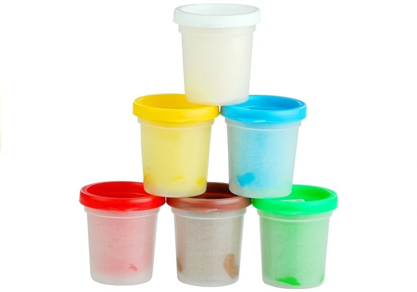 Set creativ copii tort zi de nastere DIY lut colorat accesorii incluse [8]