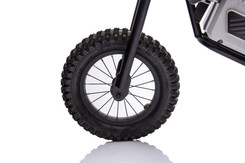 Motocicletă Cross cu Acumulator A9901 Albă pentru Copii [17]