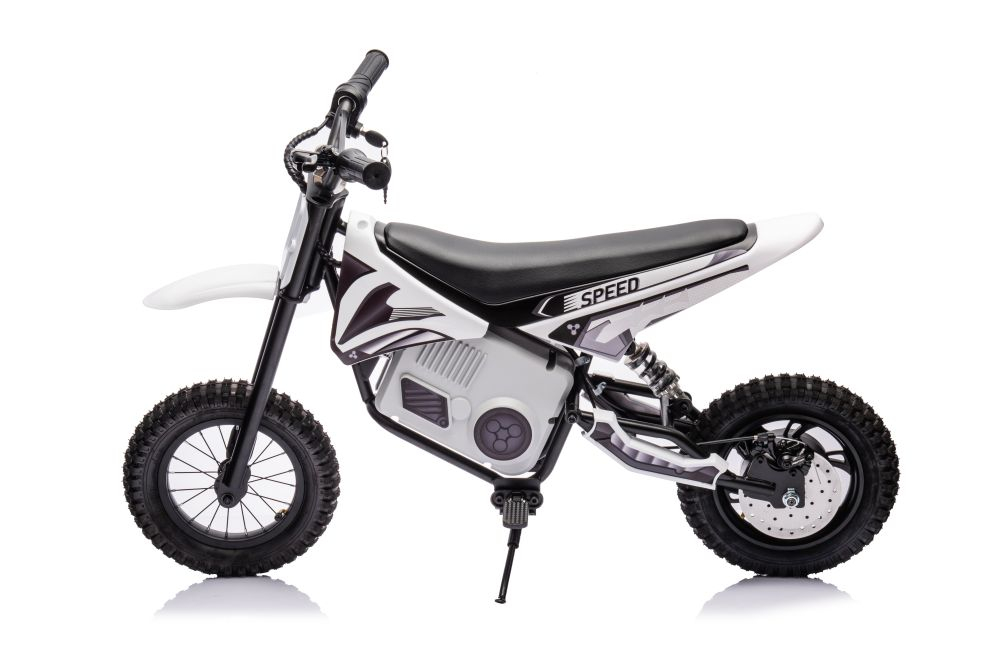 Motocicletă Cross cu Acumulator A9901 Albă pentru Copii [4]