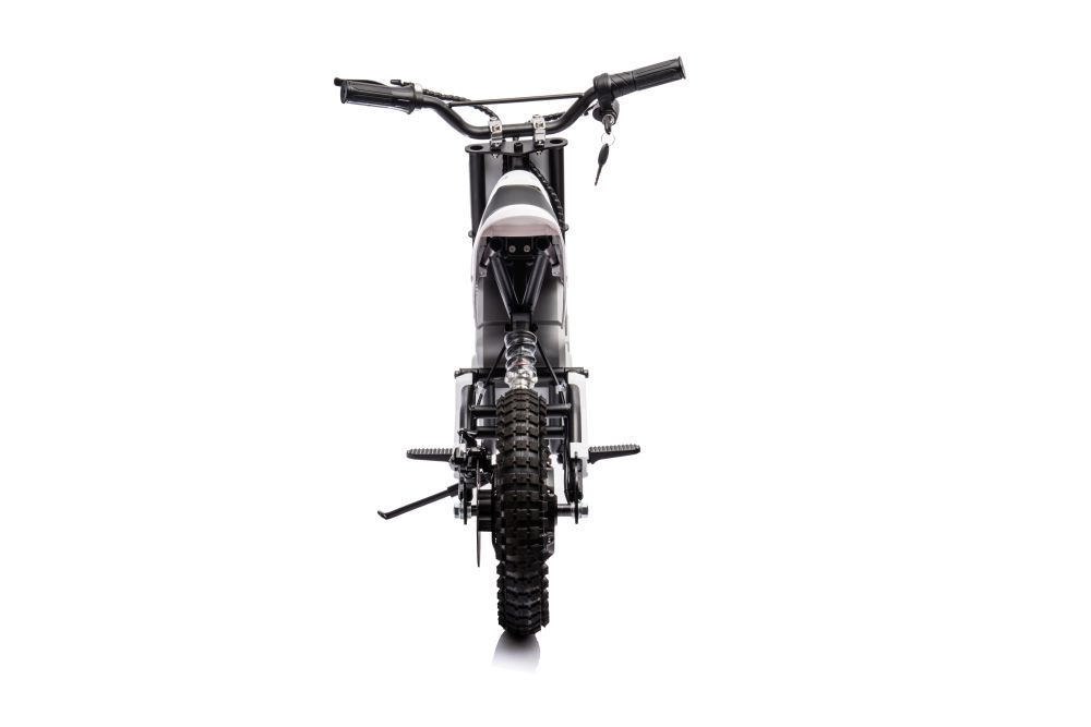 Motocicletă Cross cu Acumulator A9901 Albă pentru Copii [5]