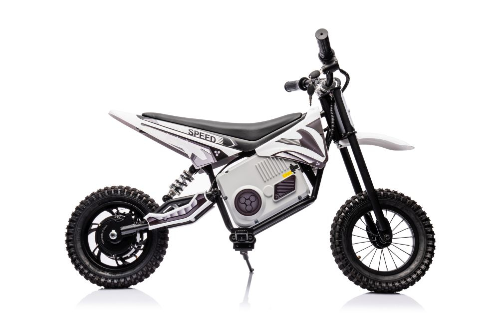 Motocicletă Cross cu Acumulator A9901 Albă pentru Copii [6]