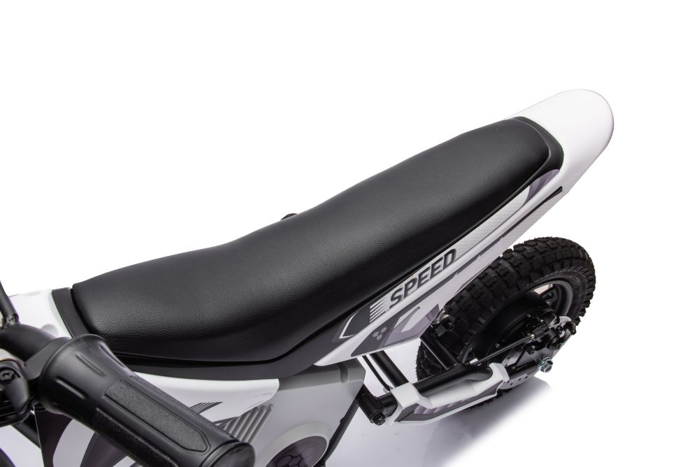 Motocicletă Cross cu Acumulator A9901 Albă pentru Copii [15]