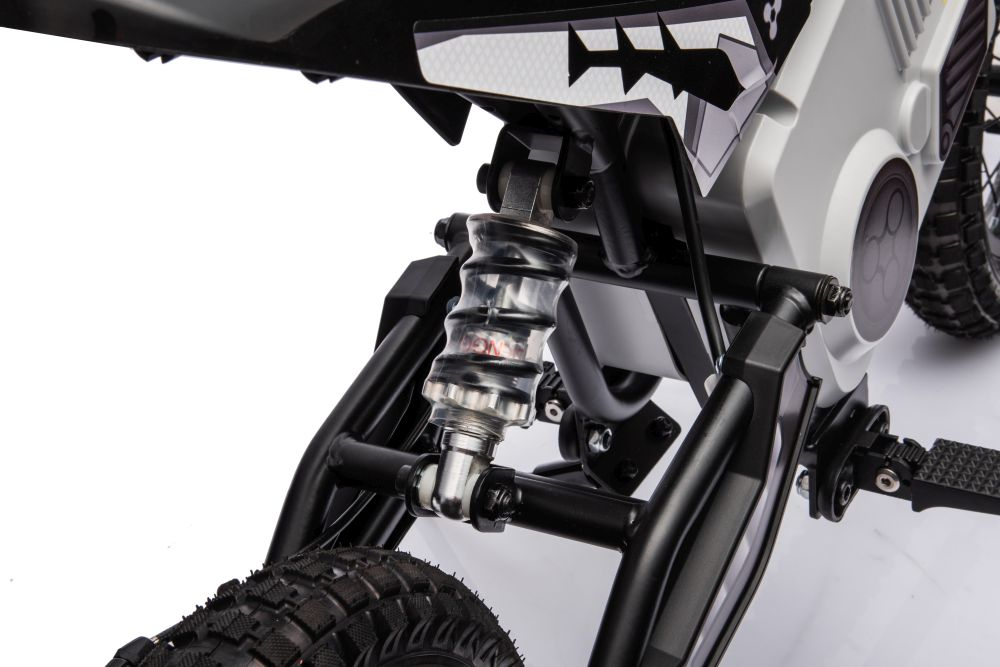 Motocicletă Cross cu Acumulator A9901 Neagră [15]
