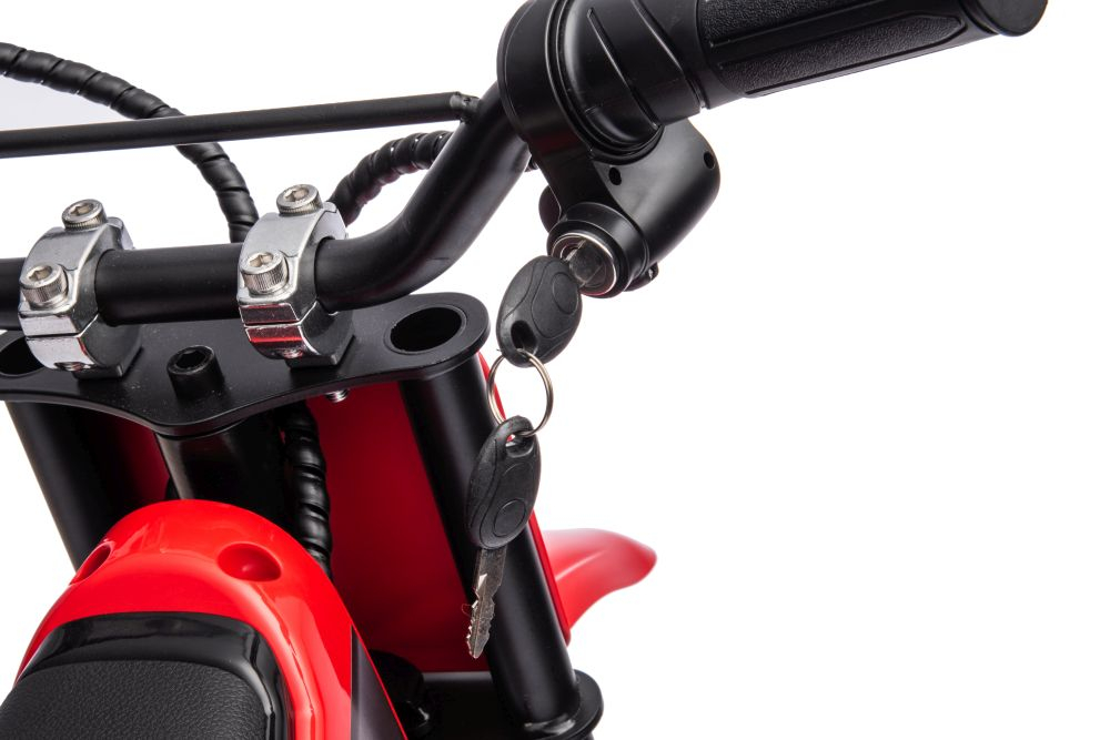 Motocicletă Cross cu Acumulator A9901 Roșie pentru Copii [11]