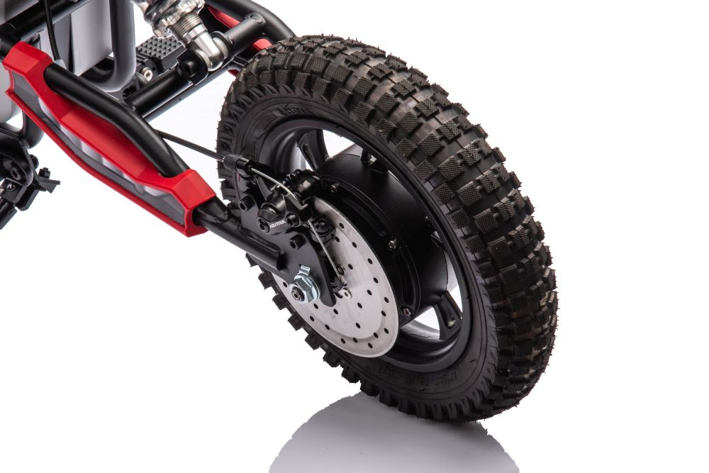 Motocicletă Cross cu Acumulator A9901 Roșie pentru Copii [15]
