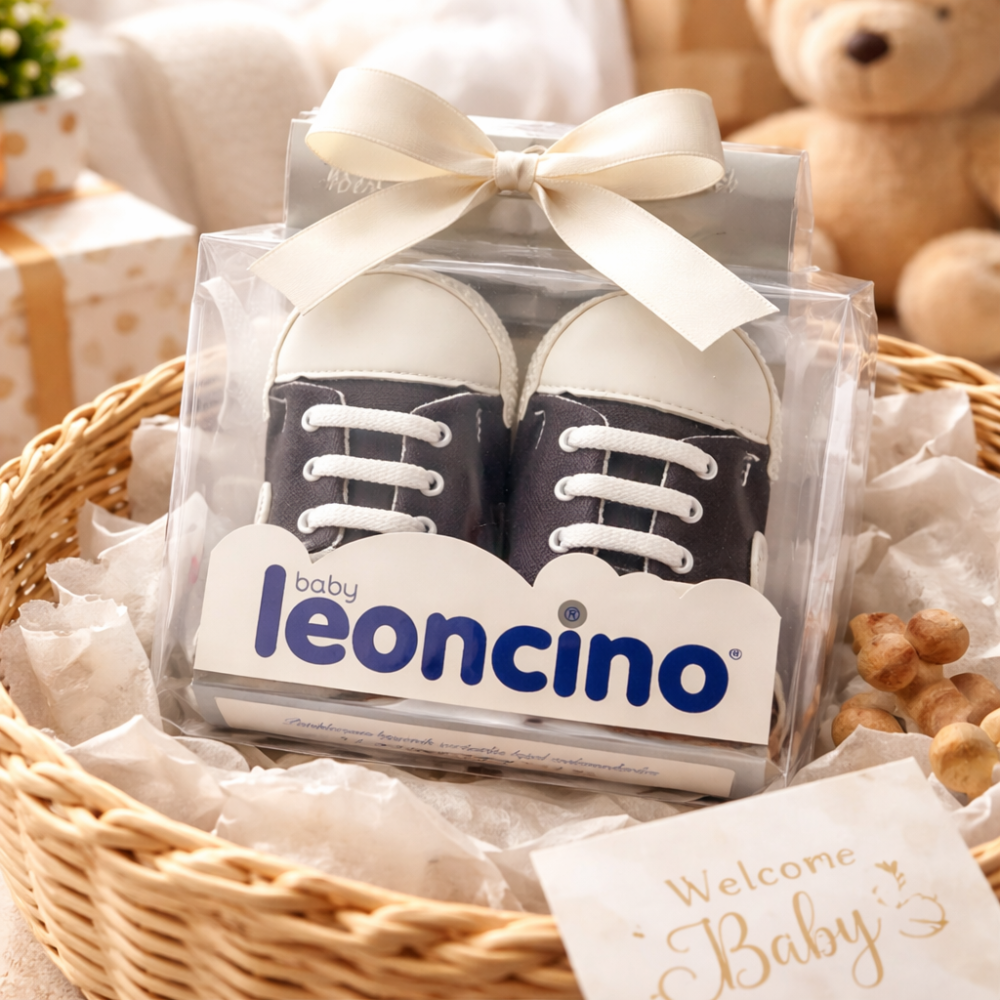 Adidasi bebelusi LEONCINO negru [5]