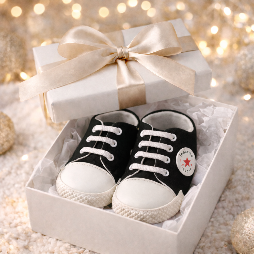 Adidasi bebelusi LEONCINO negru [3]