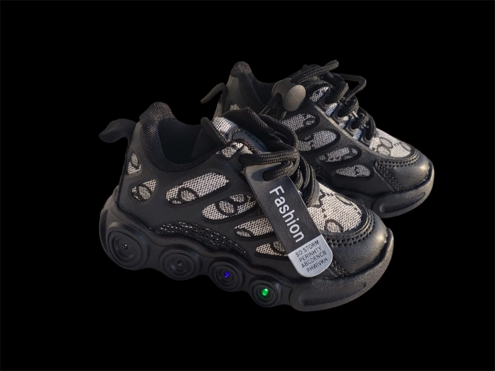 Adidasi negri cu luminite - Super Style [3]
