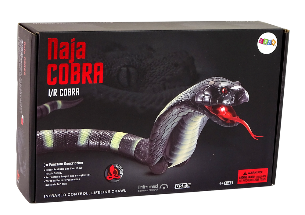 Animale R/C Cobra cu telecomanda infrarosu, 3 ani+ [7]