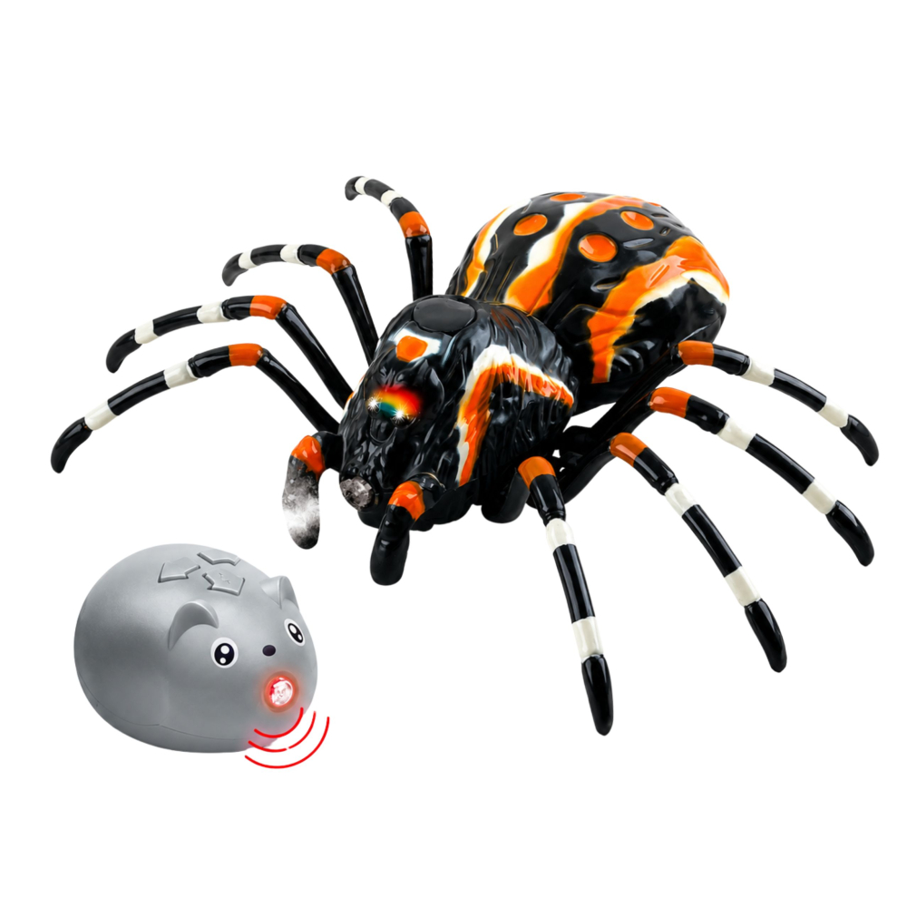 Animale R/C Paianjen Tarantula Neagra cu infrarosu, 6 ani+ [2]