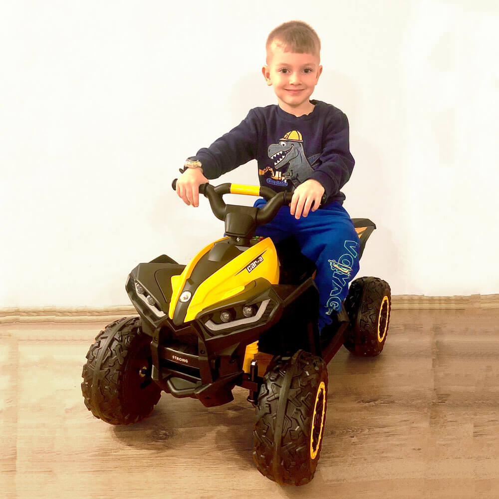 ATV electric cu telecomanda pentru copii BEBELUL [4]