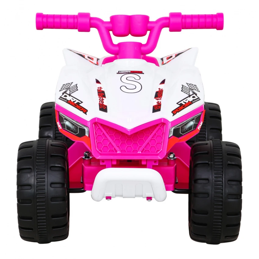 Quad electric The Fastest Roz – 25W, copii 3–6 ani [2]