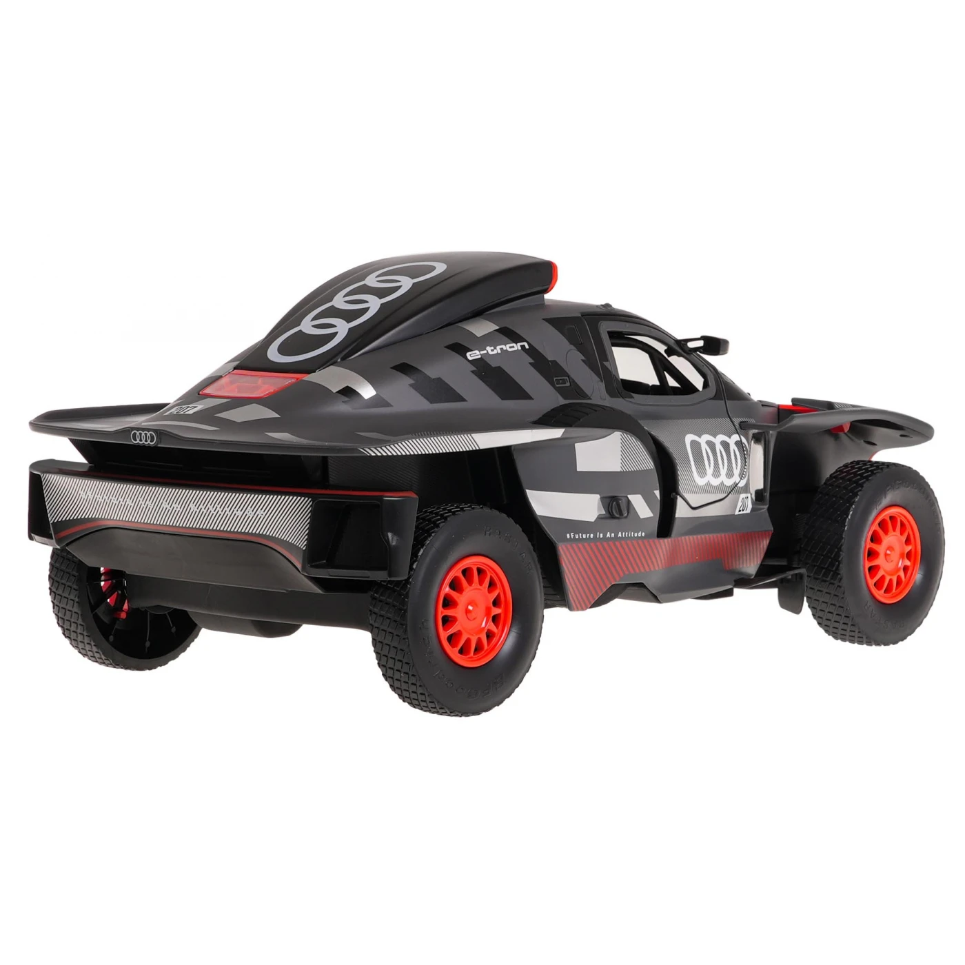 Mașină Audi RS Q e-tron RC cu telecomandă – scară 1:14, lumini LED, licență oficială Rastar [7]