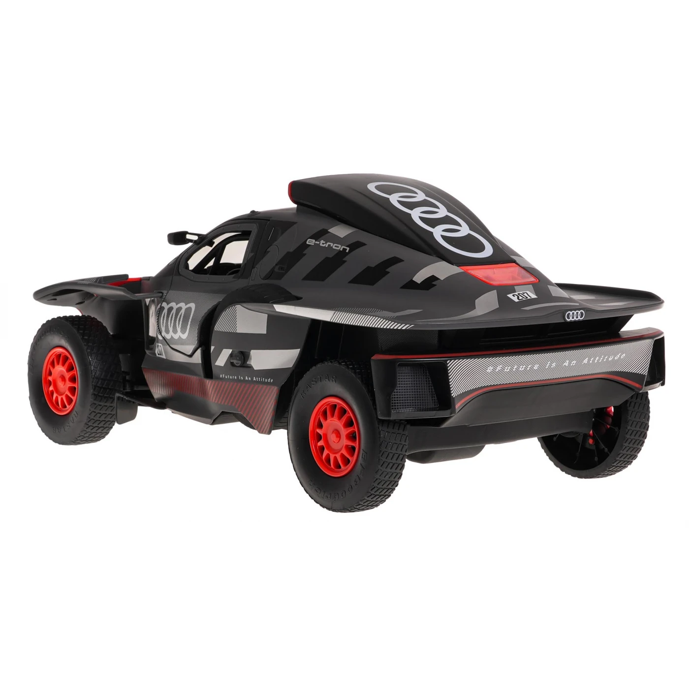 Mașină Audi RS Q e-tron RC cu telecomandă – scară 1:14, lumini LED, licență oficială Rastar [6]