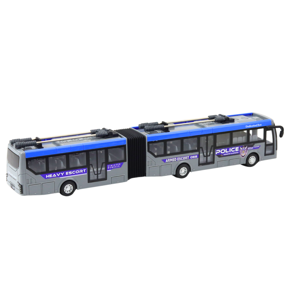 Autobuz de politie cu telecomanda si articulatie 1:32, 3 ani+ [3]