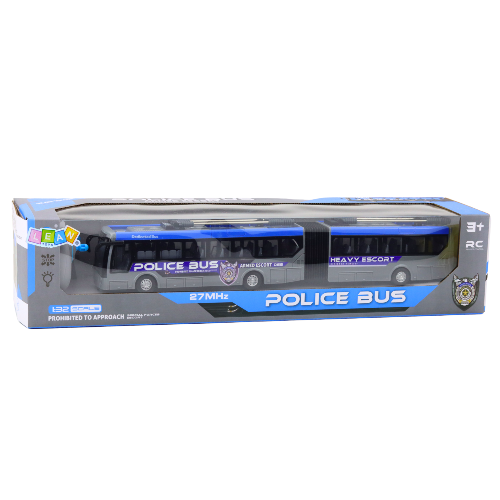 Autobuz de politie cu telecomanda si articulatie 1:32, 3 ani+ [5]