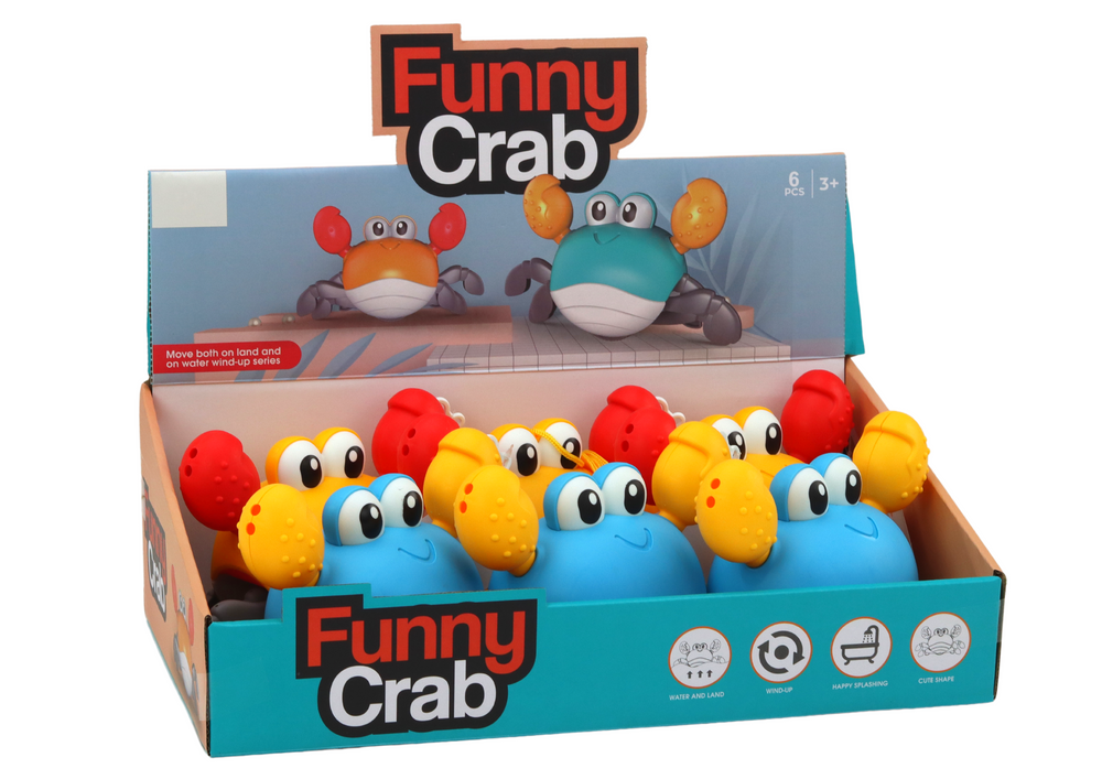 jucarie-baie-crab-arc-merge-inoata-albastru-galben-Bebelul [4]
