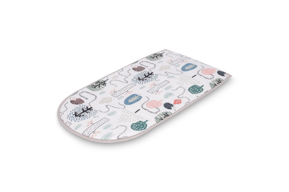 Baby Nest Muslin Emerald Hedgehog 80x45 cm cu Perna [5]