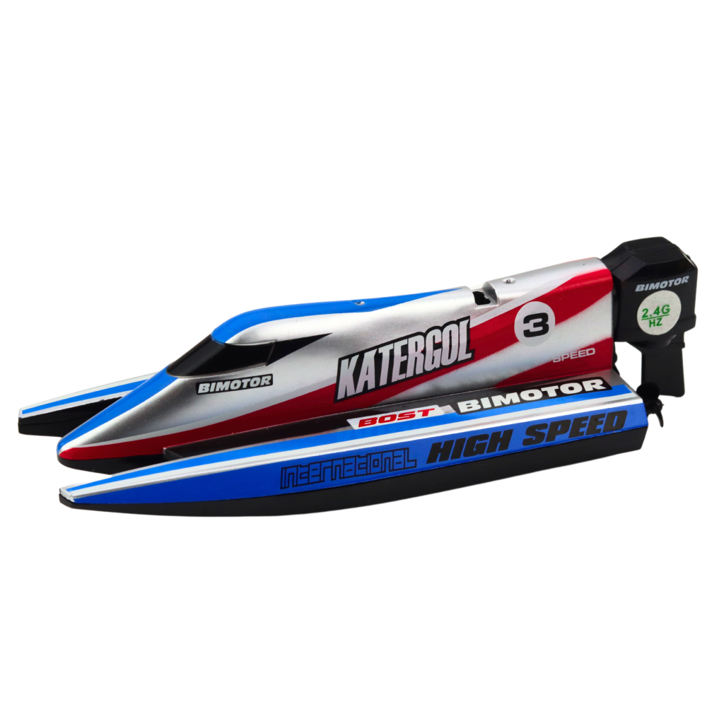 Barca cu telecomanda Motorboat Blue-Silver 1:28, 8 ani+ [3]
