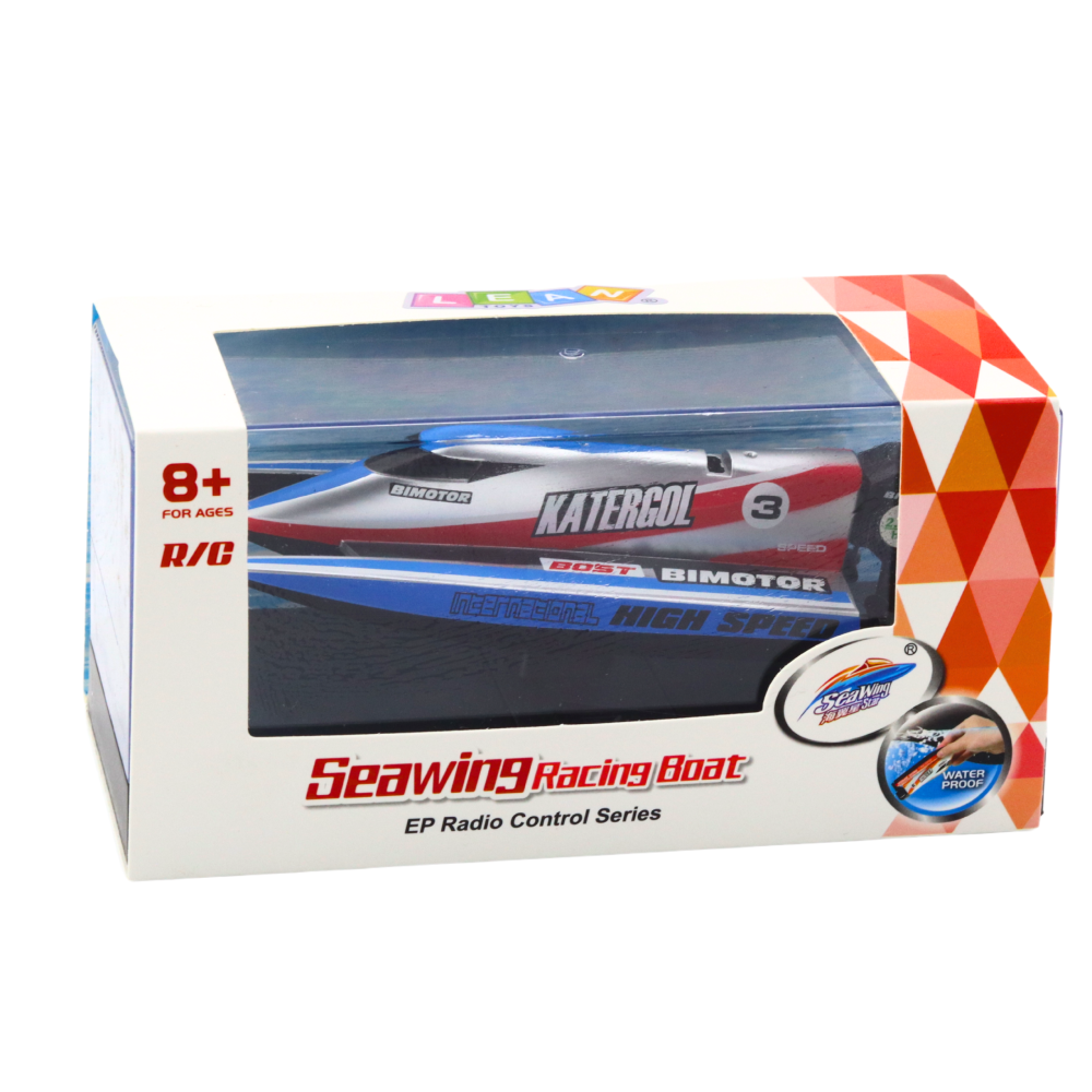 Barca cu telecomanda Motorboat Blue-Silver 1:28, 8 ani+ [5]