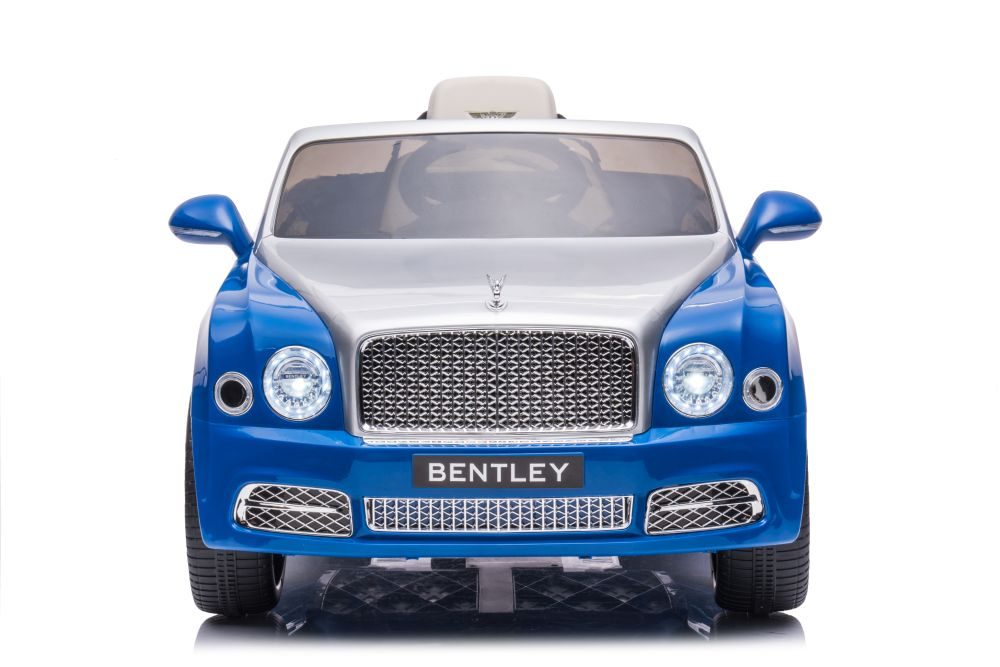 Mașină Electrică Bentley Mulsanne Blue, JE1006, Licențiată, Roți EVA [3]