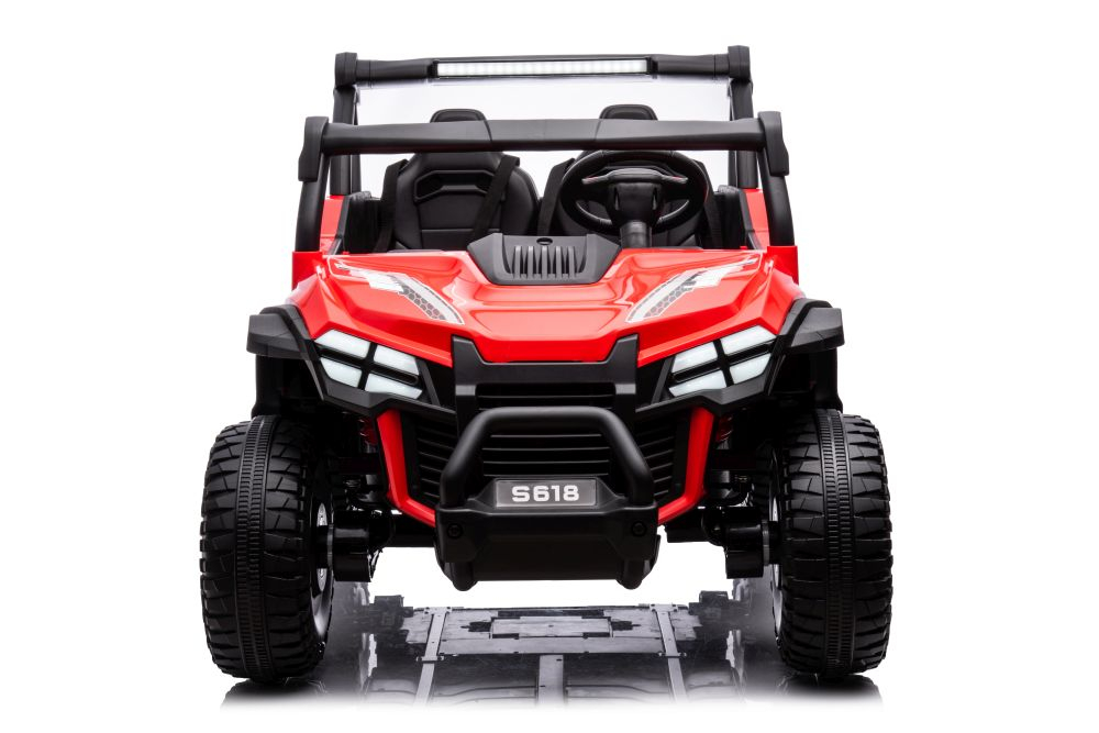 Mașinuță Electrică Off-Road S618 Roșu, 4x4, Baterie 24V [5]