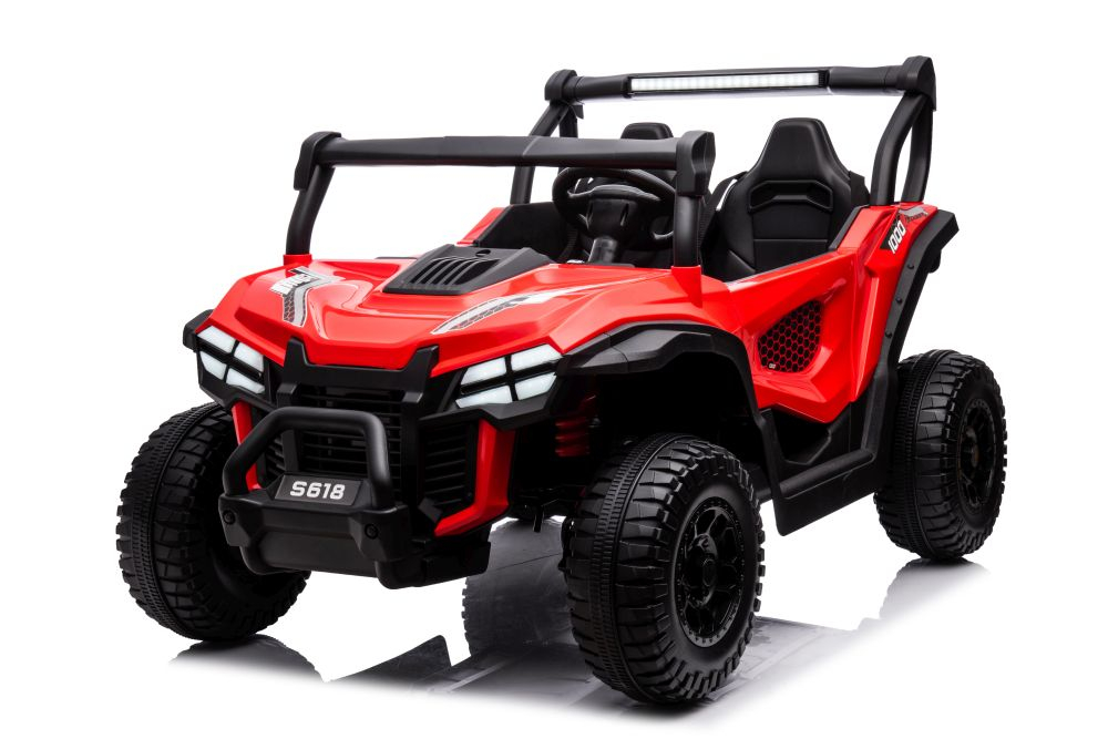 Mașinuță Electrică Off-Road S618 Roșu, 4x4, Baterie 24V [4]