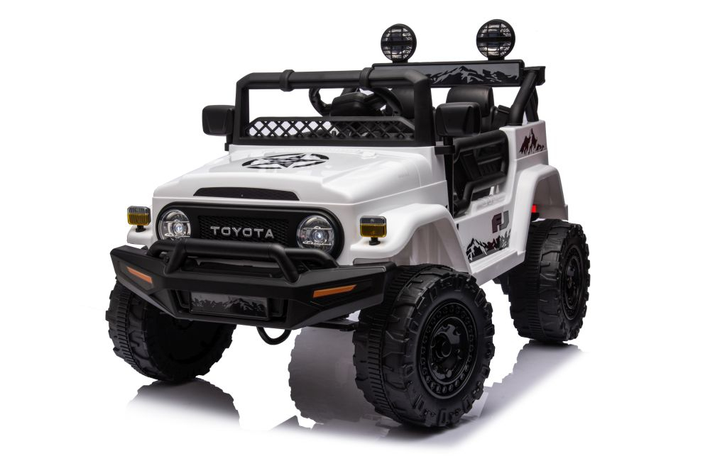 Mașinuță electrică Toyota FJ 4x4 JJ2099, Alb [6]