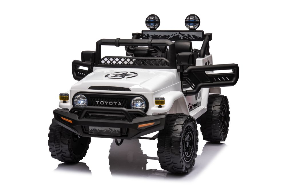 Mașinuță electrică Toyota FJ 4x4 JJ2099, Alb [8]