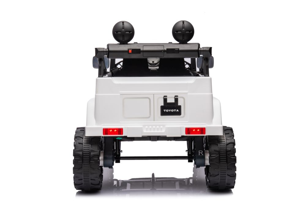 Mașinuță electrică Toyota FJ 4x4 JJ2099, Alb [10]