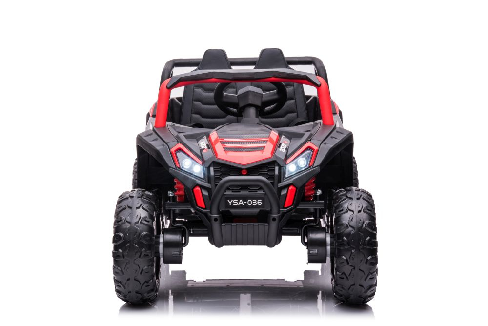 Mașinuță electrică YSA036 Roșie, tracțiune 4x4 [5]
