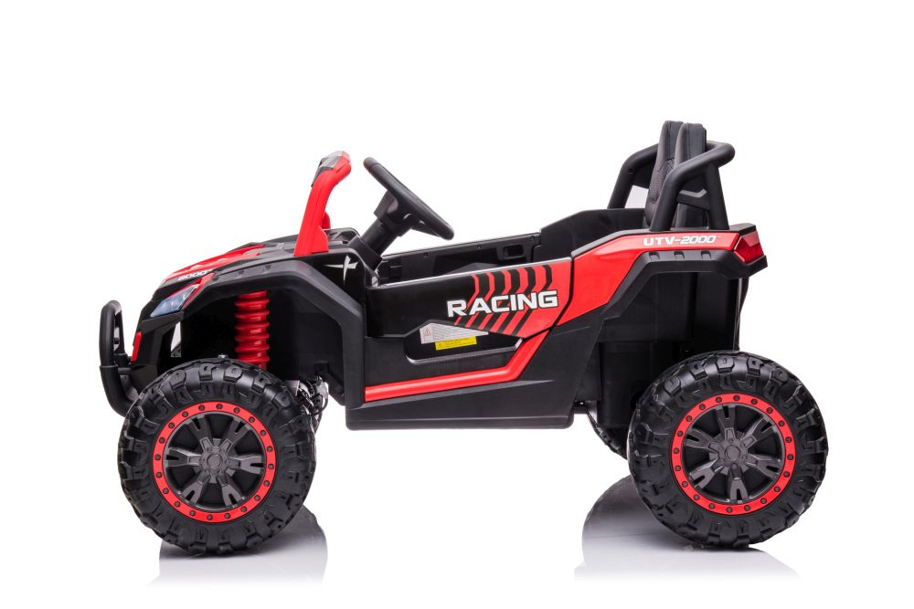 Mașinuță electrică YSA036 Roșie, tracțiune 4x4 [2]