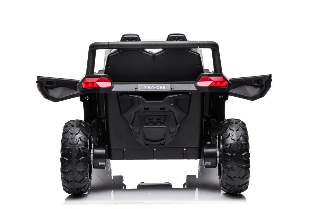 Mașinuță electrică YSA036 Albă, tracțiune 4x4 [6]