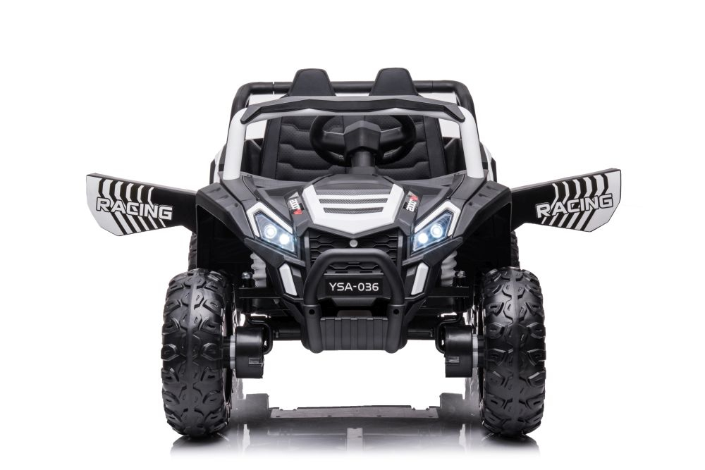 Mașinuță electrică YSA036 Albă, tracțiune 4x4 [7]