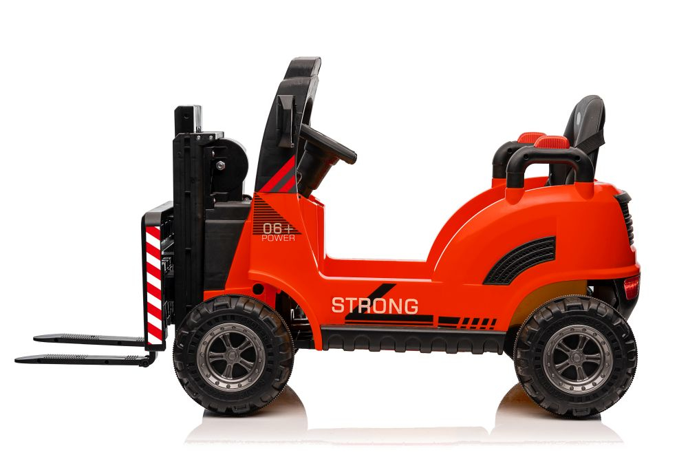 Motostivuitor Electric pentru Copii WH101 Roșu, Roți EVA, Scaun Piele Eco [2]