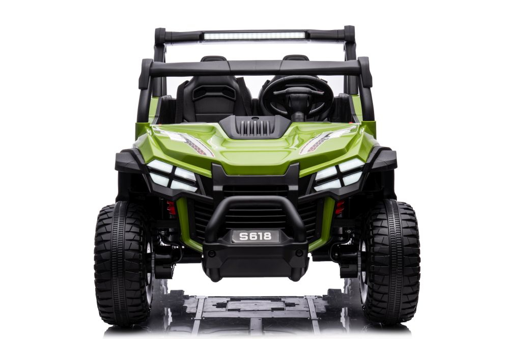 Mașinuță Electrică Off-Road S618 Albă, 4x4, Baterie 24V [5]