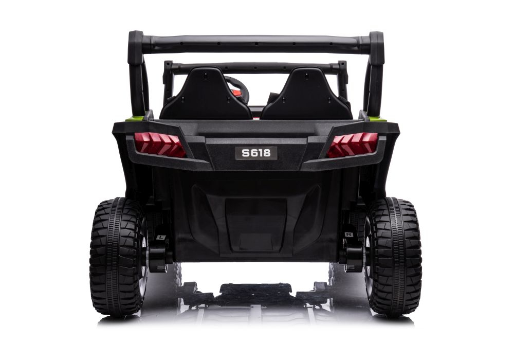 Mașinuță Electrică Off-Road S618 Albă, 4x4, Baterie 24V [2]