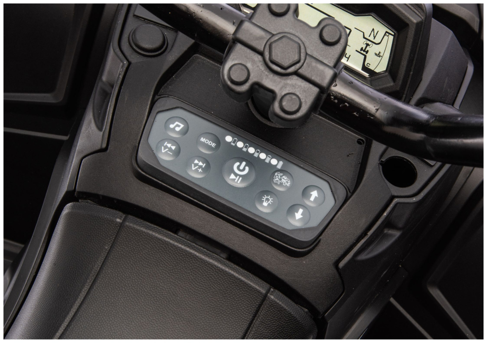 ATV Electric 6 Roți cu Remorcă JC606 24V 4x4, Albastru [8]