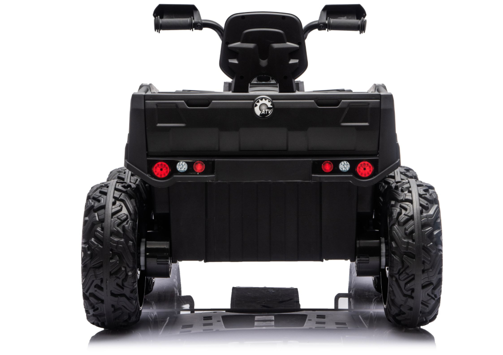ATV Electric JC606 4x4, 6 Roți și Remorcă, Baterie 24V, Alb [6]