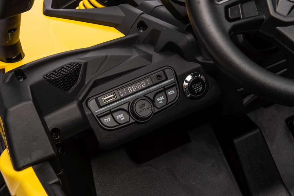 Buggy Can-am DK-CA003 Galben - Mașinuță Electrică 4x200W, Baterie 24V [14]