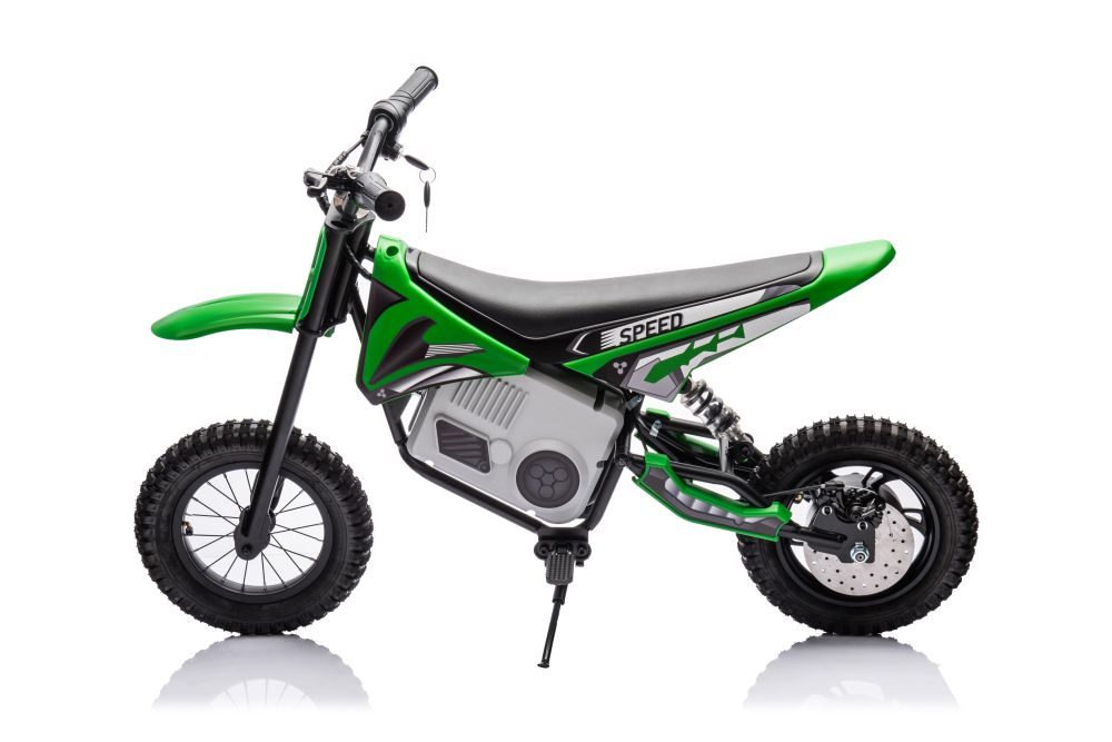 Motocicletă Cross cu Acumulator A9901 Verde pentru Copii [3]